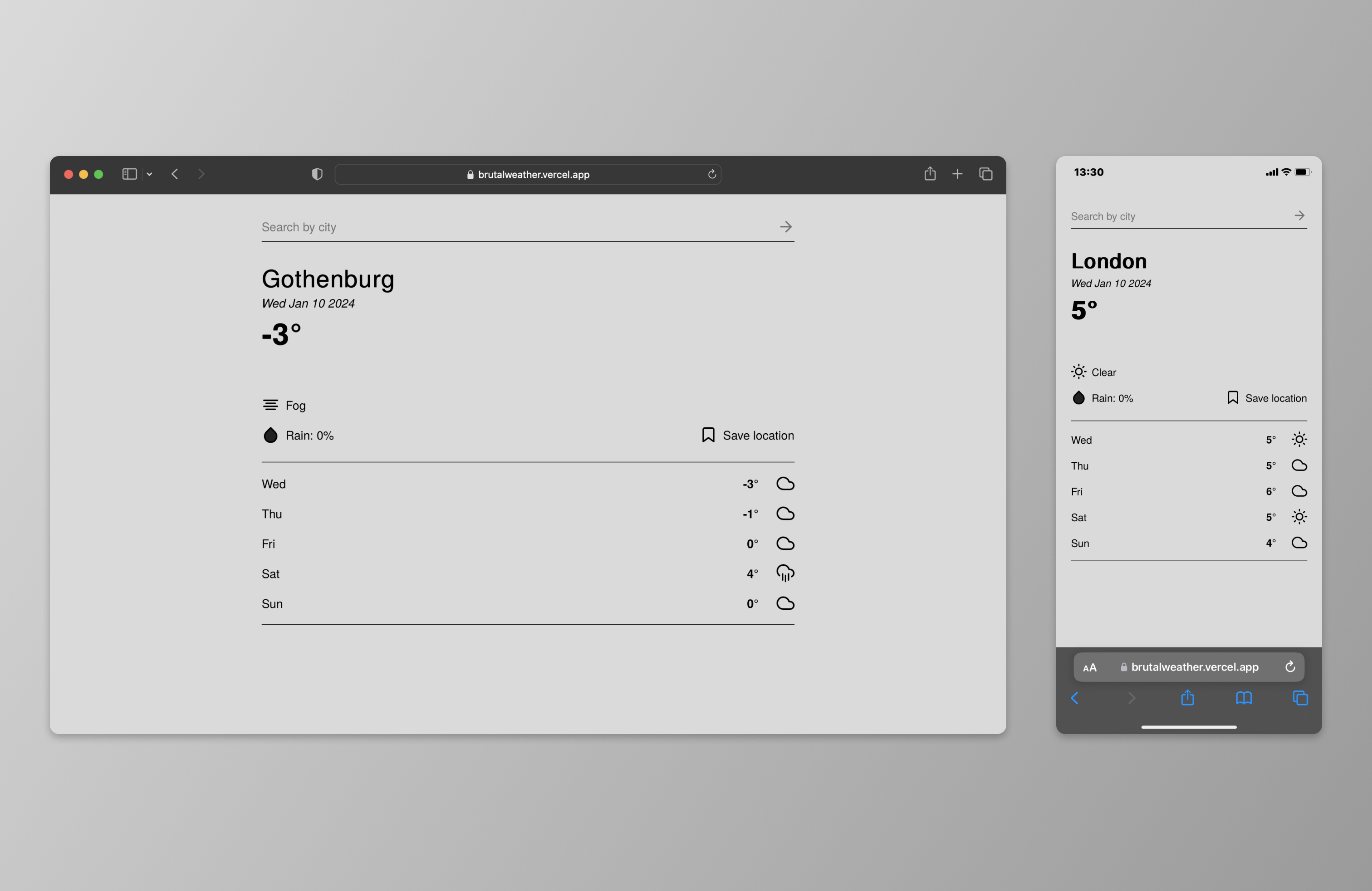 case image of case Frontend Weather App